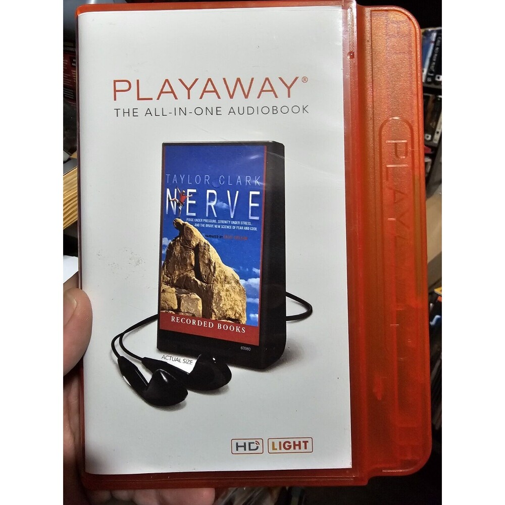 Nerve by Taylor Clark 2011 Audiobook PLAYAWAY Recorded Books